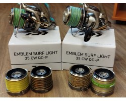 Катушка Daiwa Emblem 20 Surf Light 35 CW QD - P