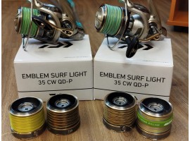 Катушка Daiwa Emblem 20 Surf Light 35 CW QD - P