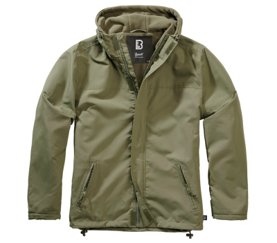 Куртка на молнии Brandit Windbreaker Frontzip Jackets Olive
