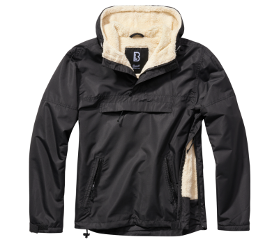 Куртка анорак Brandit Windbreaker Sherpa Jackets Black