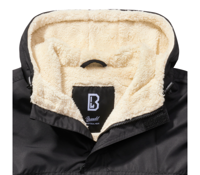 Куртка анорак Brandit Windbreaker Sherpa Jackets Black