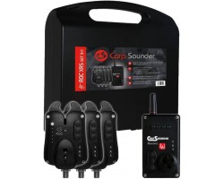 Комплект электронных сигнализаторов Carp Sounder ROC XRS Set 3+1 Black
