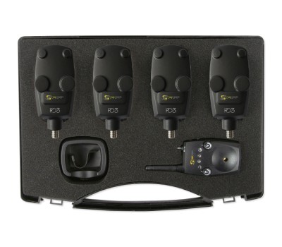 Комплект электронных сигнализаторов Carp Spirit HD3 Bite Alarm Set 4+1 