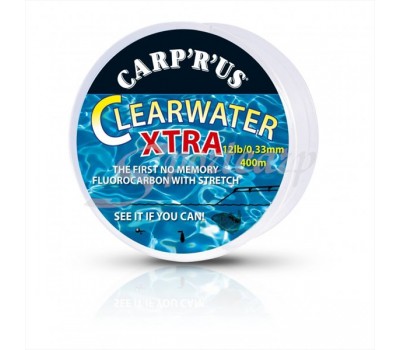 Леска Carp'R'Us Clearwater Fluorocarbon Mainline - 16lb/0,39mm (400 m)
