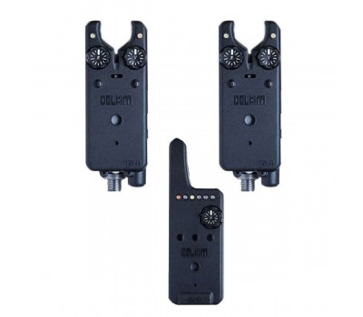 Комплект электронных сигнализаторов поклёвки Delkim Txi-D 2+1 and Case