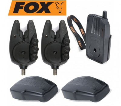 Набор электронных сигнализаторов Fox Micron Rx+ 2-Rod Presentation Set