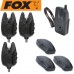 Набор электронных сигнализаторов Fox Micron Rx+ 3-Rod Presentation Set