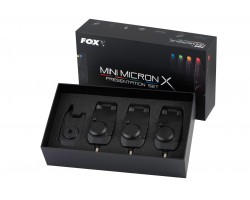 Комплект электронных сигнализаторов поклёвки Fox Mini Micron X 3 rod Set