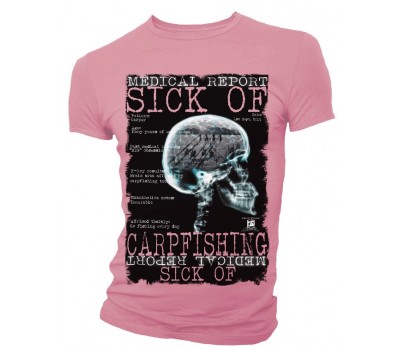Футболка Hotspot Design Angler T-Shirt "Sick of Carpfishing"