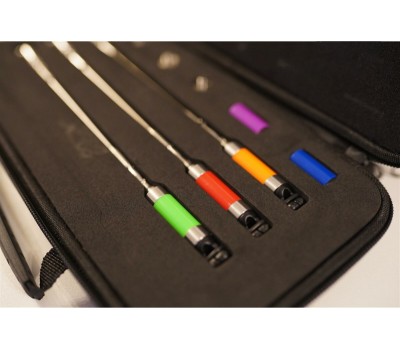 Комплект индикаторов поклёвки Mivardi MCX Stainless Swing Arm - Multicolor Set 4 rod
