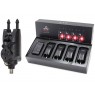 Комплект электронных сигнализаторов поклёвки Nash Siren R2 Bite Alarm Set 4+1