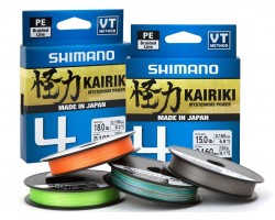 Шнур плетёный Shimano Kairiki 8 Braid 150m bright-grey 0,06мм